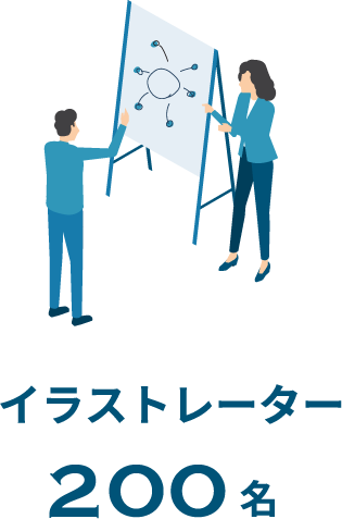 イラストレーター200名